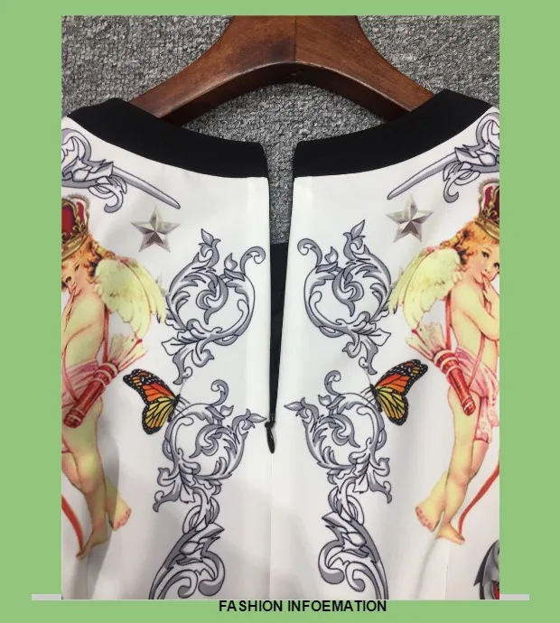 Модное новое осеннее платье moda feminina vestido de festa, рукав семь четвертей, шарф с принтом, украшенное бисером, кисточками, Черное мини-платье