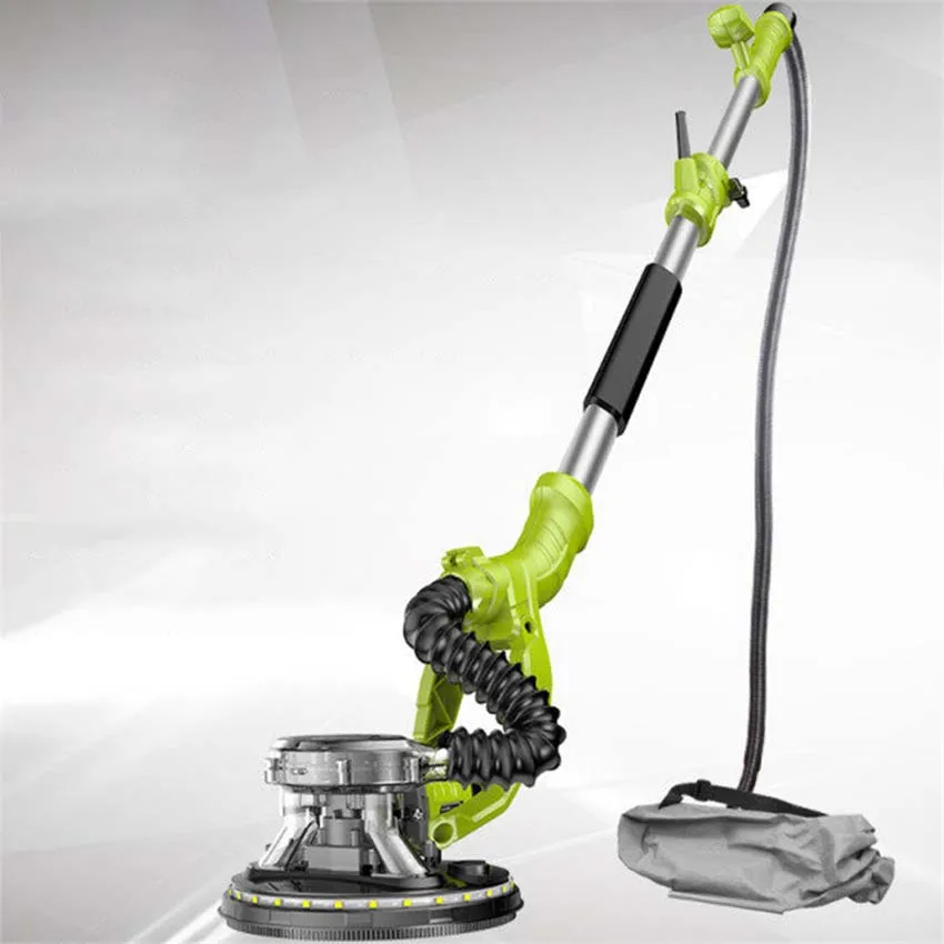 220v Wall Sanding Machine Dustfree Wall Grinder Long Pole Wall