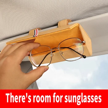 

Universal Car Sunglasses Case Sunglasses Box Sunglasses Holder Glasses Storage Box sunglass storage case for car