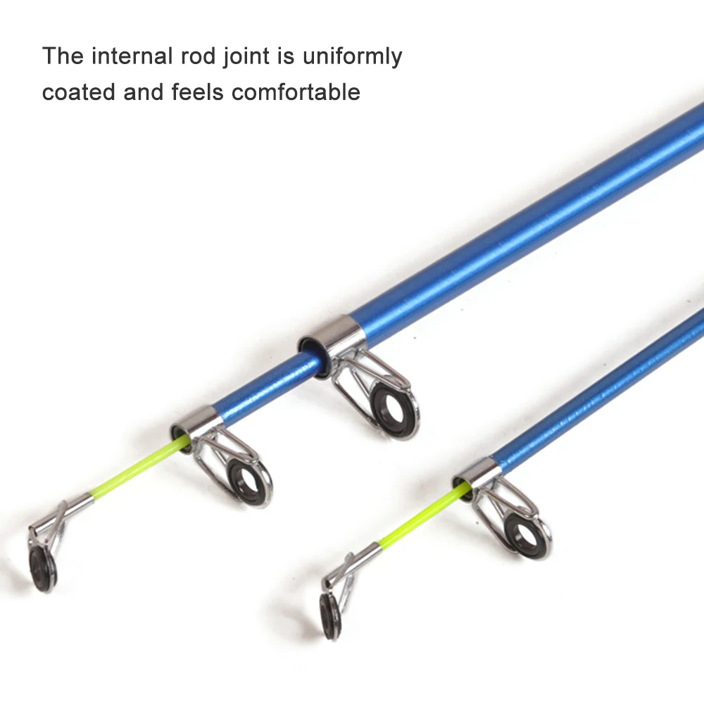 New Fishing Rod 74cm/110cm EVA Material Ice Fishing Rod Beginners Short Lure Fishing Rod Non-slip Power Hand Fishing Tackle