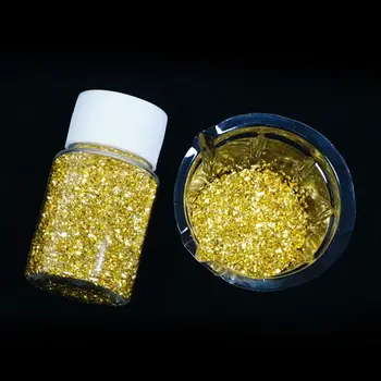 

20G Champagne Gold Metal Broken Stones DIY UV Resin Epoxy Resin Jewelry Mold Fillings Art Crafts