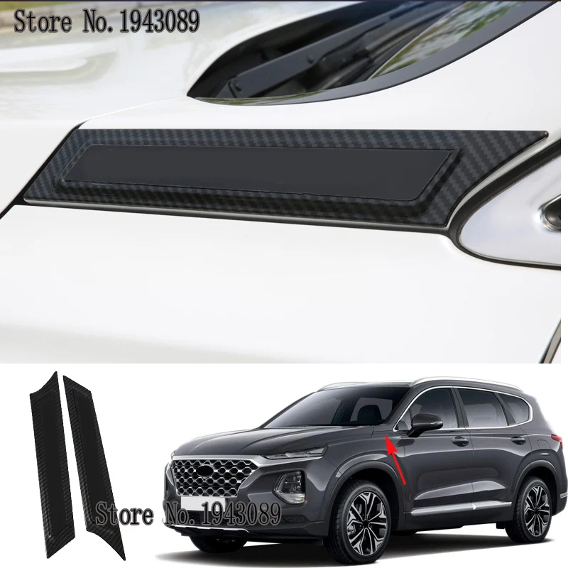 Автомобильные аксессуары для hyundai Santafe 2019 боковой знак Санта Фе Авто Стайлинг