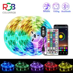ColorRGB, LED Light Strip, Music Synchronized Color Changing RGB5050 ,Phone App Remote Control , LED Light Rope 6M 12M 15M