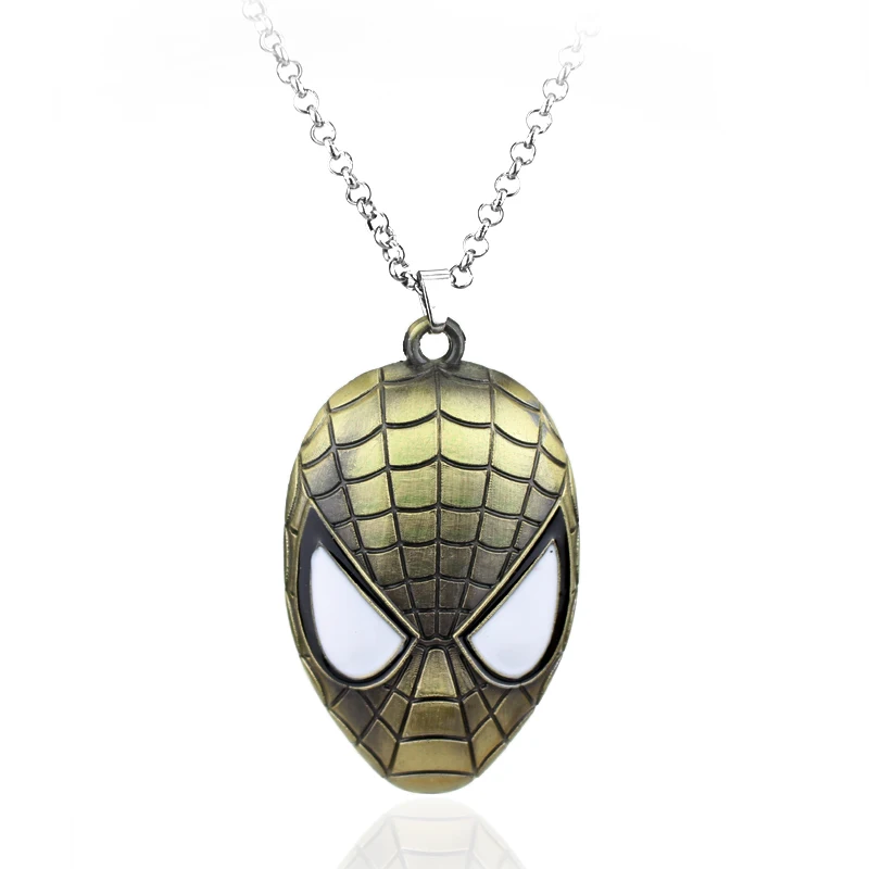 Marvel Человек-паук Запонки для мужчин Высокое качество украшения для футболки супер герой Человек-паук брелок и брошь - Окраска металла: bronze