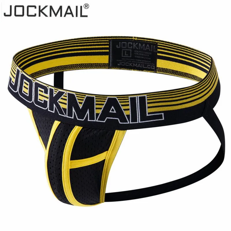 Мужское нижнее белье jockmail гей стринги с сеточкой Стринги стринги| |