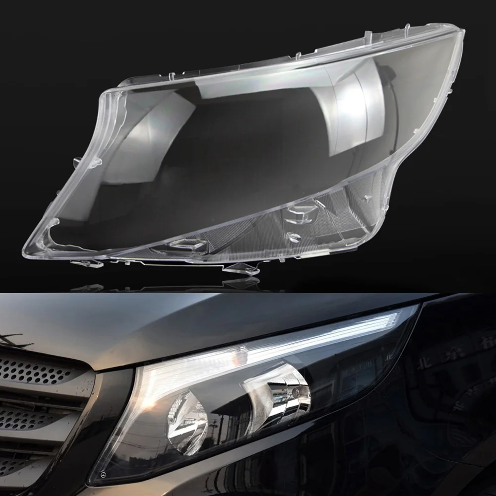 Для Mercedes-Benz Vito V Серия Автомобильная фара с прозрачными линзами - Цвет: Driver Side