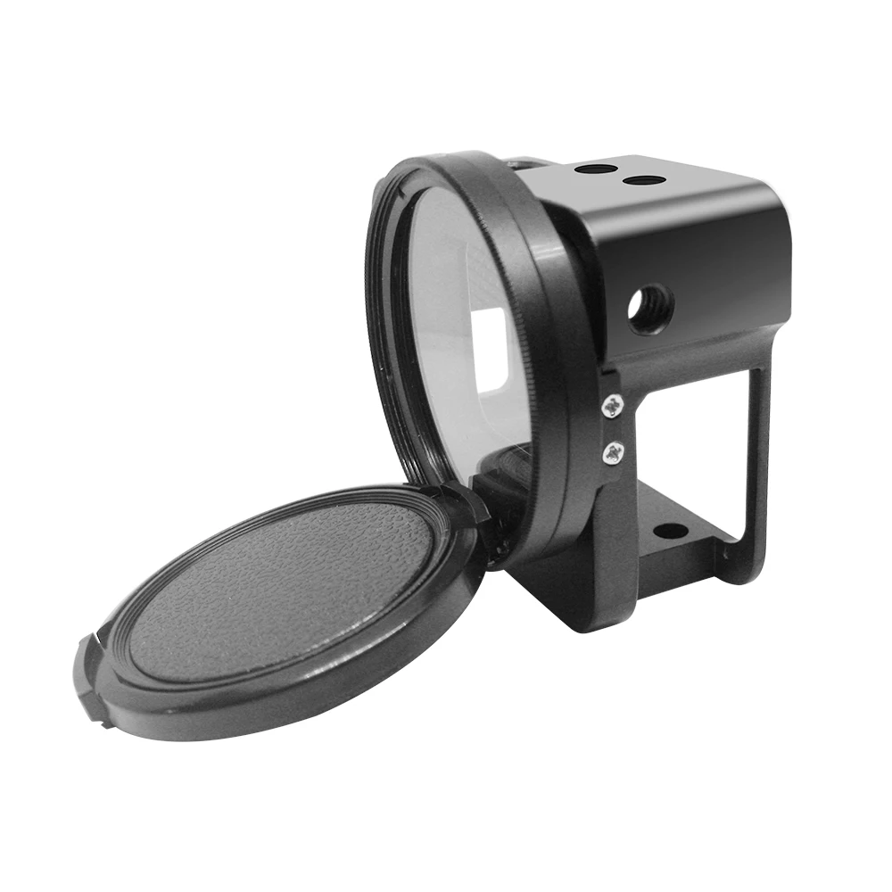 GoPro Hero защитный чехол с металлической оправой клетка Корпус чехол с УФ-фильтром и спортивные Камера для экшн-Камеры GoPro Hero 5/6/7, аксессуары
