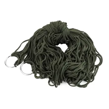

1Pc sleeping hammock hamaca hamac Portable Garden Outdoor Camping Travel furniture Mesh Hammock swing Sleeping Bed Nylon HangNet