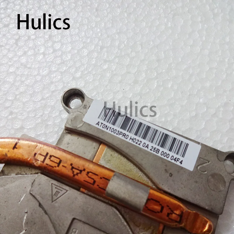 Hulics охлаждающий вентилятор для ноутбука кулер для процессора LENOVO G580 G585 G480 G485 радиатор процессора AT0N1003PR0 AT0N1003SS0