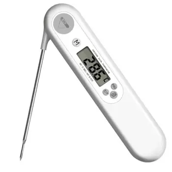 

Digital LCD Foldable Probe Food Thermometer for Kitchen BBQ Barbecue Grill Meat Oil Water Cooking Tools