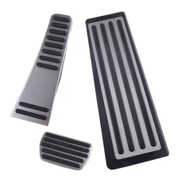 

3pcs Car Foot Rest Dead Gas Fuel Brake Pedal Cover Cap Fit for Volvo S60 V60 S90 V90 2019 2020