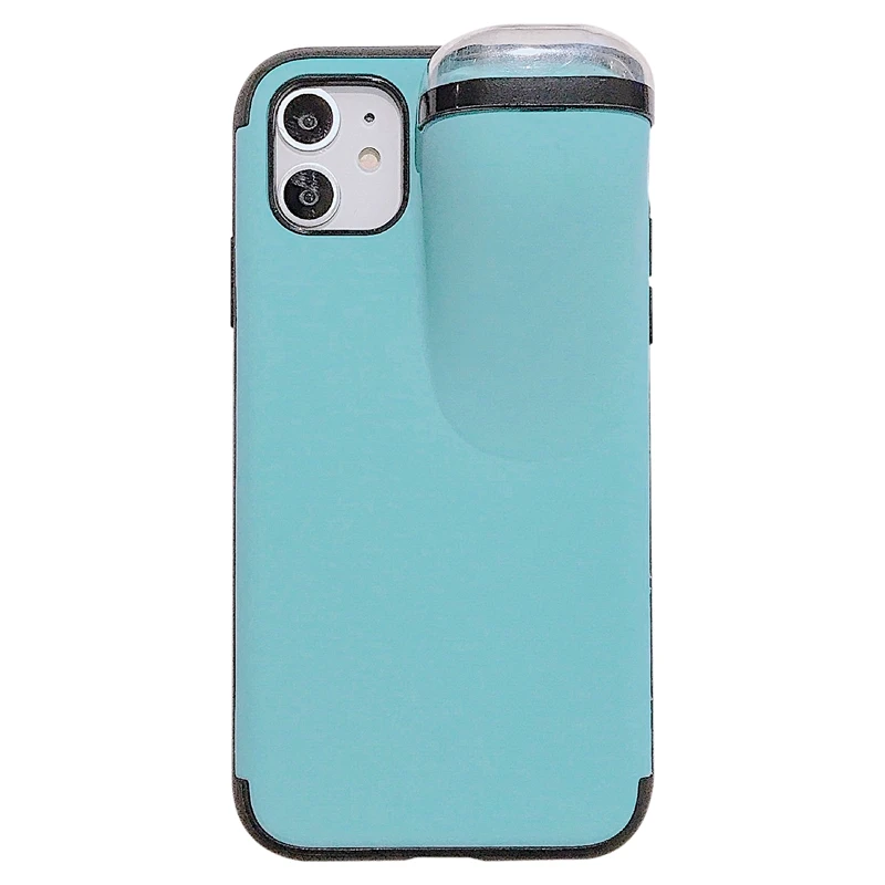 Blue Для iPhone 11 Pro Max чехол Xs Max Xr X 10 8 7 Plus 6s 6Plus чехол для AirPods Держатель Жесткий Чехол дизайн для AirPods чехол - Цвет: Blue
