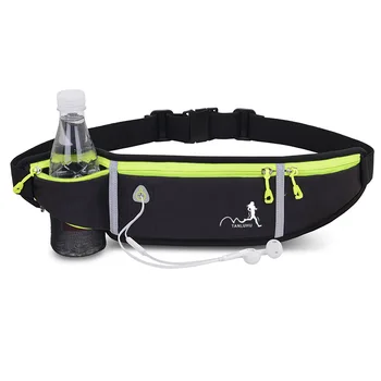

2020 Simple Women Men Waist Sports Pack Outdoor Small Running Waterproof Waist Bag Cycling Mountain Phone Watter bottle Bag New