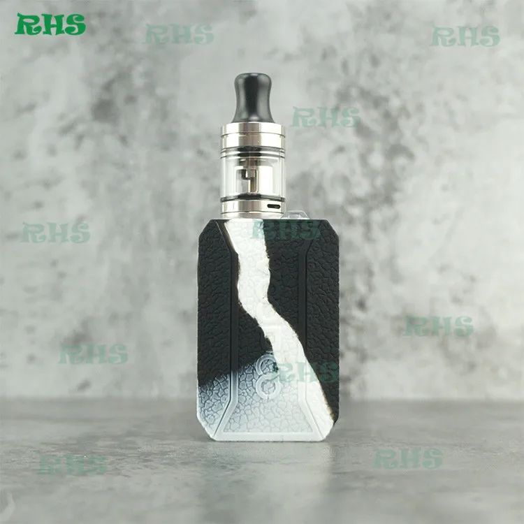 Hot!RHS Silicone Case Cover Sleeve for Voopoo Drag Baby 1500mAh classic 10 colors for choice free shipping