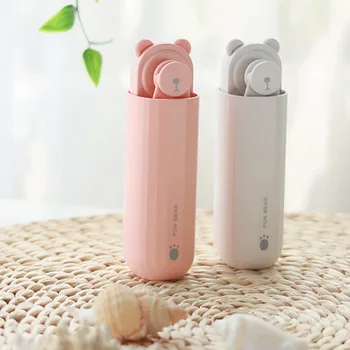 

Mini Pocket Mute Fan Cartoon Shape Multi-function USB Rechargeable Mini Desk Rechargeable Quiet Office Handheld Fan