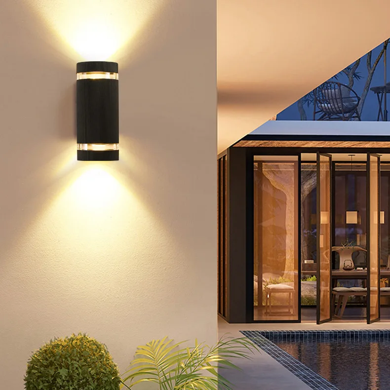 Outdoor 12W LED COB Wall Sconce Light Fixture Residential Lamp 75W equivalent Outdoor 12W LED COB Wall Sconce Light Fixture Residential Lamp 75W equivalent