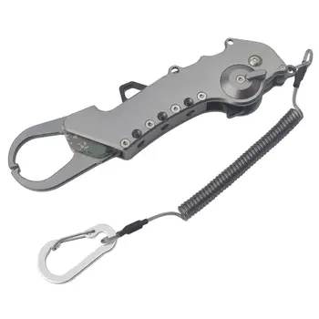 

Sanlike Free Shipping Fishing Tackle Fishing Lip Grip Aluminium Alloy&Stainless Steel Lip Grip Fishing Tool For Fisherman