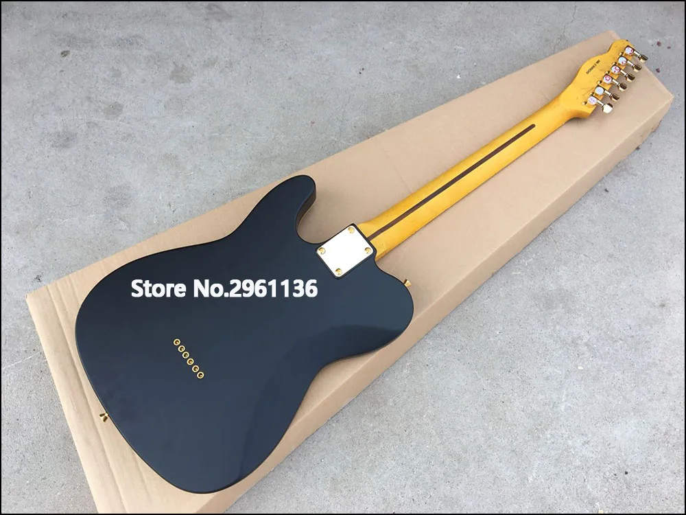 Высококачественная электрогитара, TL стиль, корпус липы с кленовой шеей ...