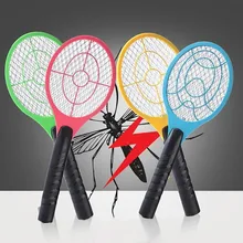 Batte de Tennis électrique tenue dans la main LED Bug Zapper raquette maison jardin moustique mouche insecte insecte guêpe tapette tueur insectes #5(China)
