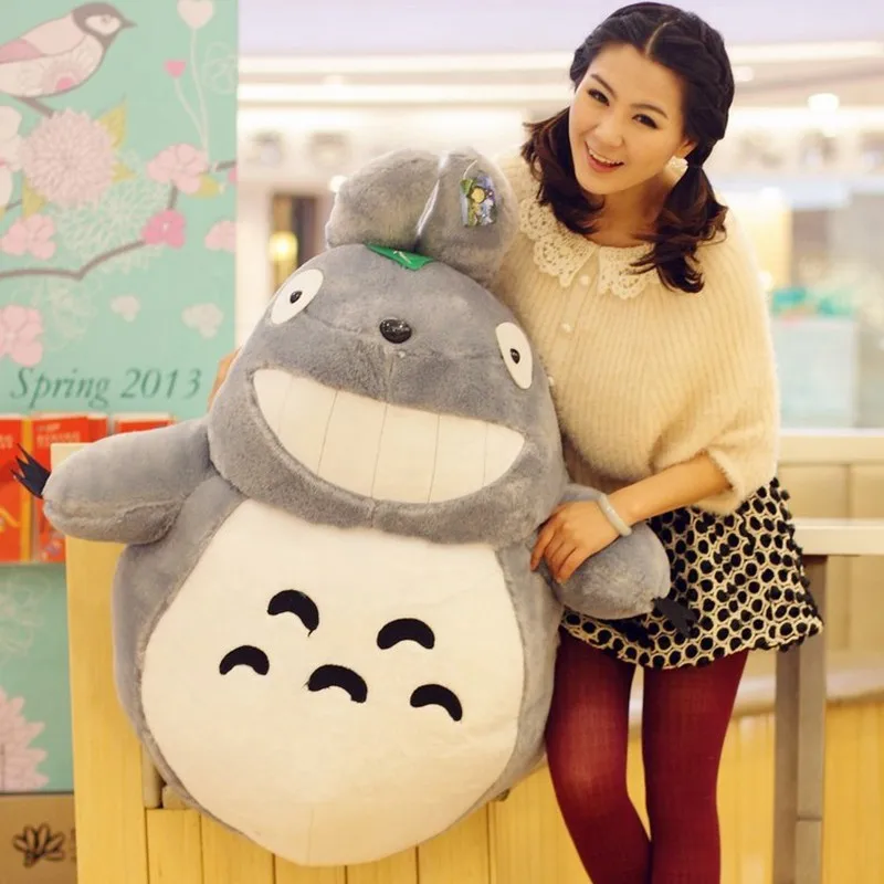 

Hot Selling Cartoon Totoro Doll Creative Plush Toy Doll-Processing Customizable Logo Recruit Agents