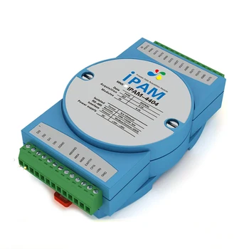 

4AO4DI analog output RS485 to 4-20ma / modbus conversion module 0-10V current and voltage