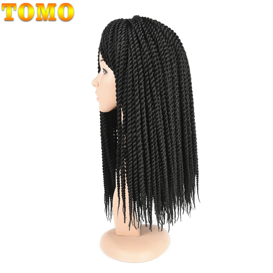 

TOMO Crochet Hair Extensions 22strands 12" 14" 16" 18" 20" 22" Crochet Braids Ombre Brown Burgundy Synthetic Hair Extensions