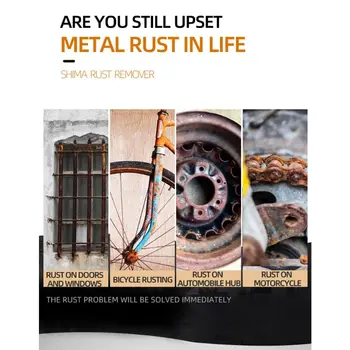 

80ml Rust Remover Window Rust-proof Lubrication Wheel Hub Screw Derusting Spray Q9QD