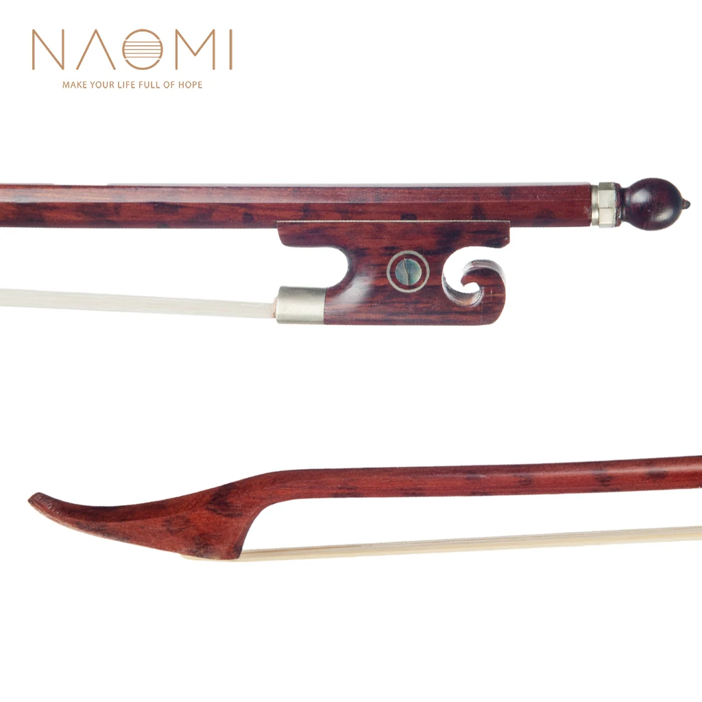 Профессиональный бант Naomi из змеиной древесины 16 дюймов альтовый в барочном