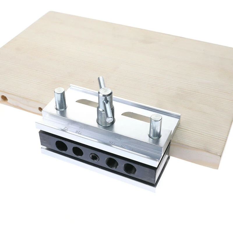 

Woodworking Doweling Jig Tool Metal Drill Dowel Hole Self Centering Accurate 7*