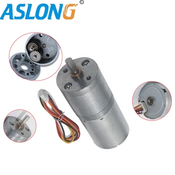

long life low noise 12V DC brushless gear motor with Dia 25mm reduction gear box with inner driver and protecttion over-current