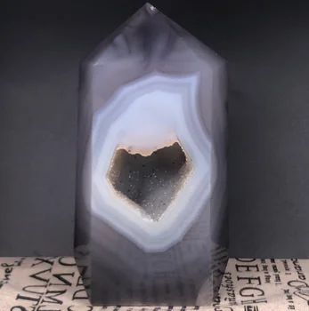 

Natural Geode Gemstone Obelisk Agate Wands Crystal Point