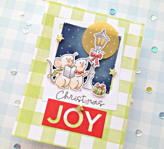 topini carols HB plaid verde card 2 (1)
