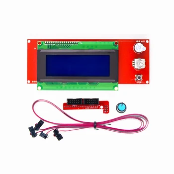 

1PCS 2004 LCD Display 3D Printer Reprap Smart Adapter Controller Reprap Ramps 1.4 1.6 Mega2560 board 2004LCD Control