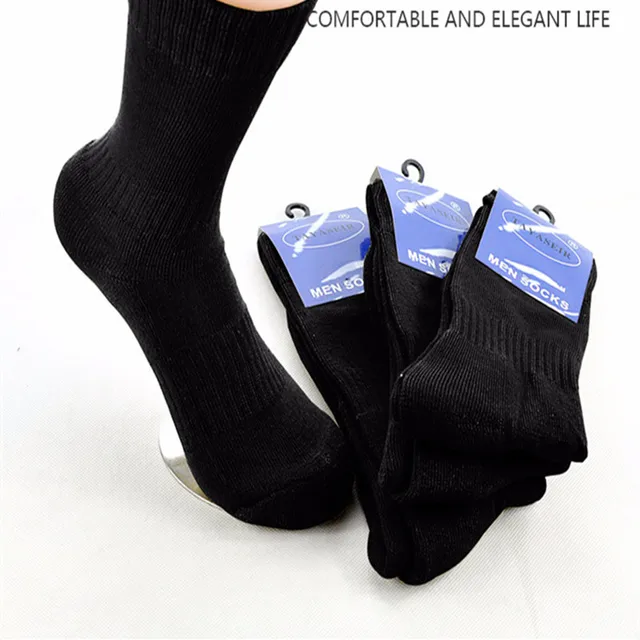 5 paia Nordic Sport Military happy Socks uomo Trekking calze da arrampicata calze a compressione da uomo calze lunghe in cotone per uomo 4