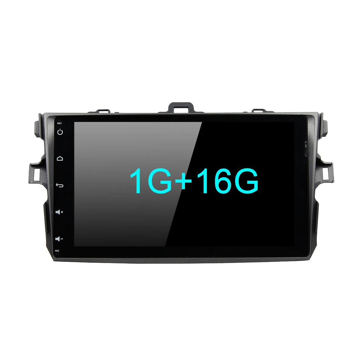 1G " дюймовый ips Android 9,0 Автомобильный Gps Мультимедиа для 2006 2007 2008 2009 2010 2011 2012 Toyota Corolla Navi плеер Поддержка Bluetooth - Цвет: 1G