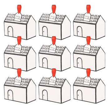 

12 Pcs Paper Gift Case Presents Wrapping Box Candy Baking Packing Box