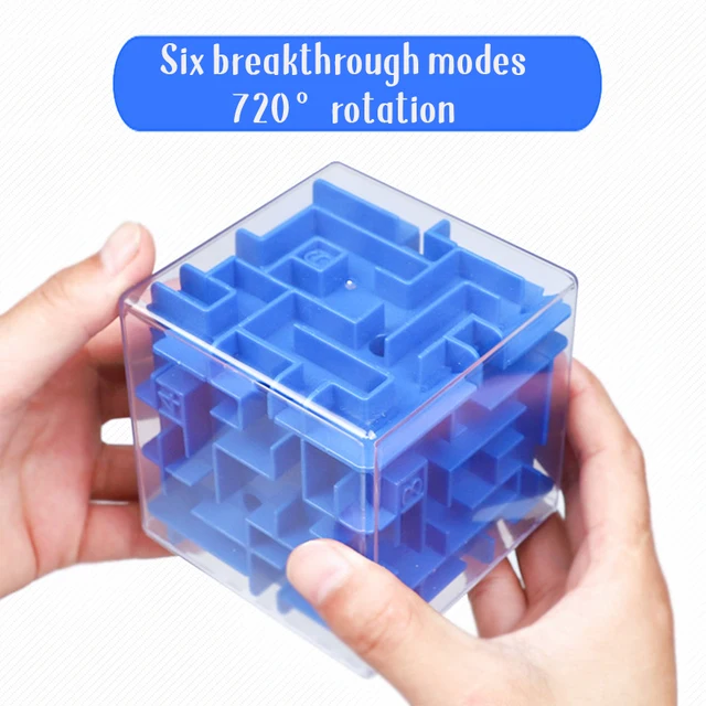 Fun science and education relax toys antistress children's intelligence maze puzzle educational toy 3d maze gift for children 1