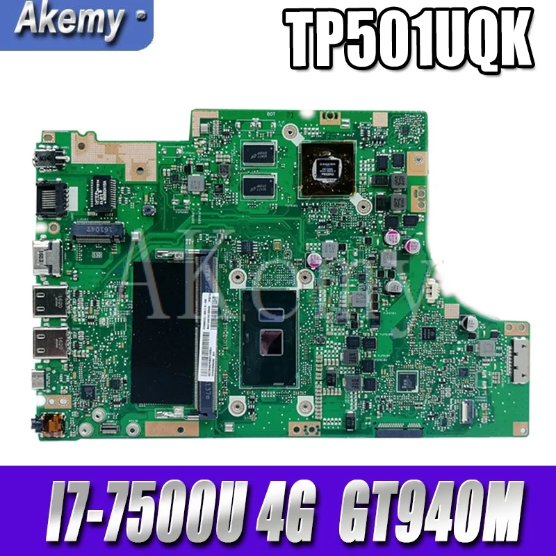 Новая материнская плата Akemy TP501UQK для For Asus TP501UB TP501UJ TP501UQ TP501U 100% протестированная