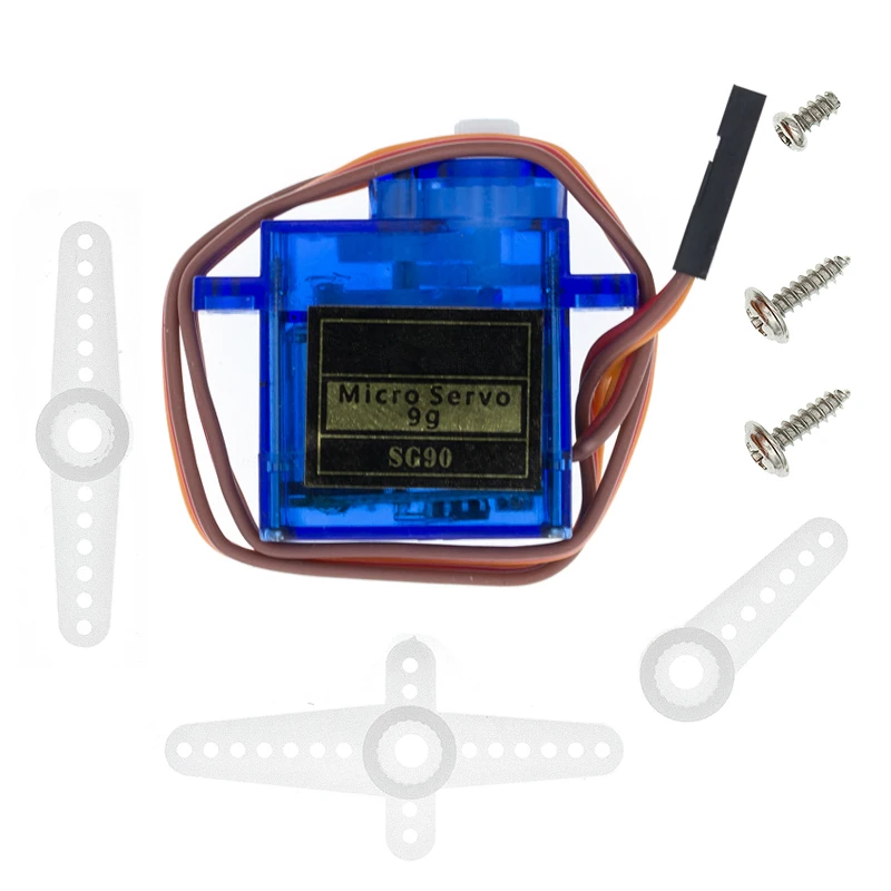 100 шт. SG90 9g мини микро сервопривод для RC 250 450 Вертолет Самолет автомобильные