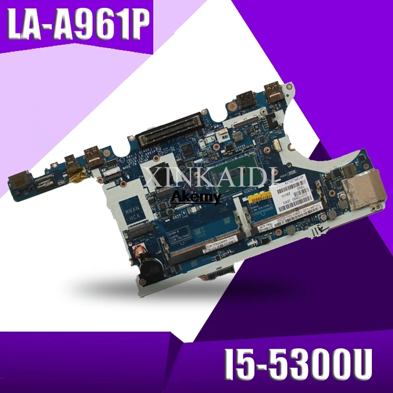 

for dell Latitude E7450 CN-0R1VJD 0R1VJD R1VJD LA-A961P laptop motherboard with i5-5300u 100% work