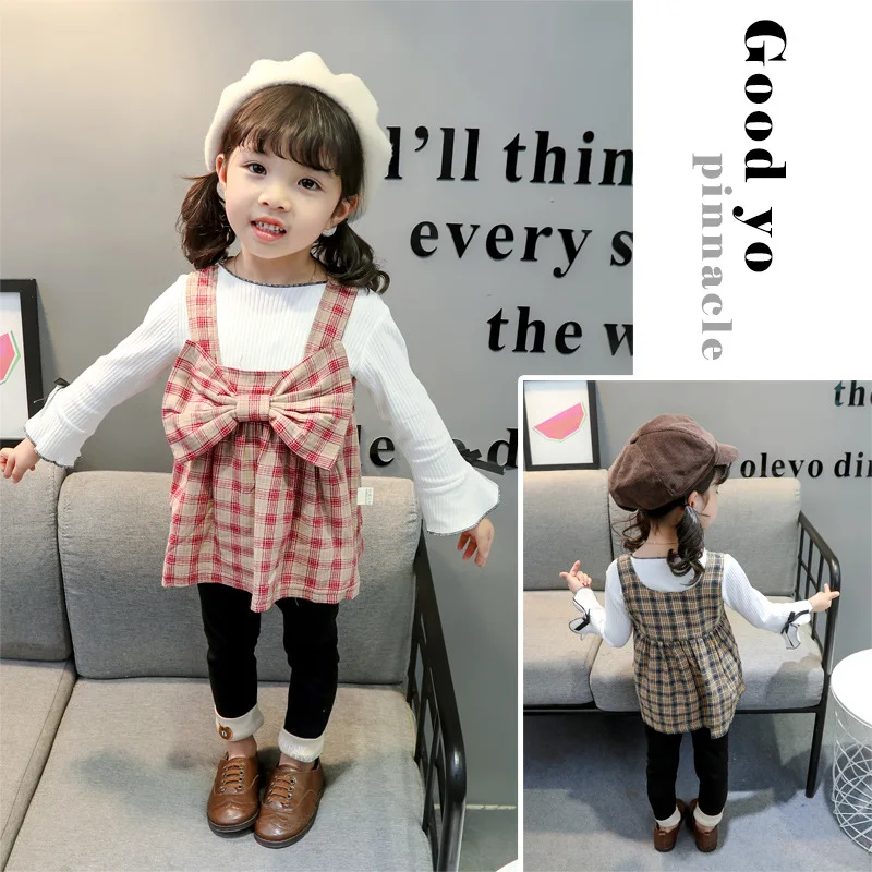 

2020 Childrenswear New Style Girls Spring Clothing Childrenswear Two-Piece Set CHILDREN'S Suit Clothes Fashion