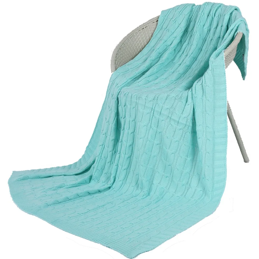 High quality knitting blanket, office&car rest blanket Travel boarding blanket Christmas decoration blanket