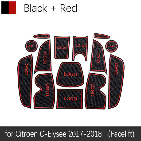 Противоскользящий коврик для Citroen C-Elysee C Elysee CElysee аксессуары для подтяжек лица противогрязный Коврик для двери