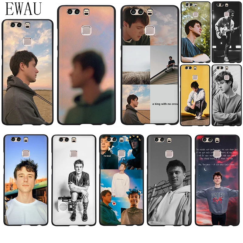 Мягкий силиконовый чехол для телефона EWAU Alec Benjamin Huawei P8 P9 P10 P20 P30 P40 Lite Pro P Smart Z plus |
