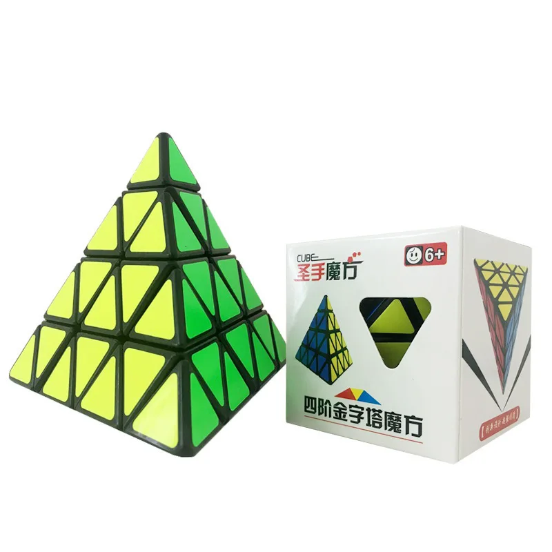ShengShou 4x4 SanJiao волшебный куб пазл игрушки скоростные кубики Pyrmorninginx Magico Cubo Обучающие Развивающие игры дети подарки игрушки