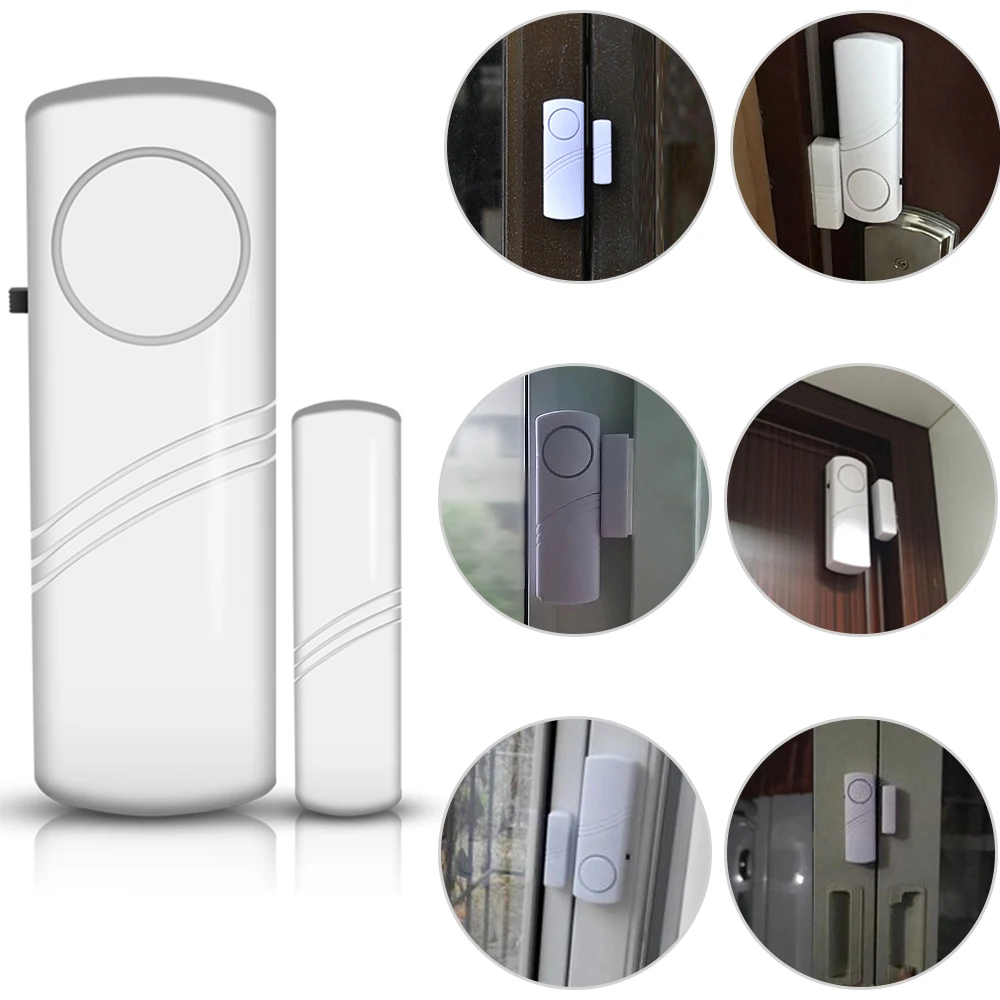 1 шт. умный корпус датчики безопасности двери и окна сигнализации беспроводной для дома для окна двери вход анти датчики