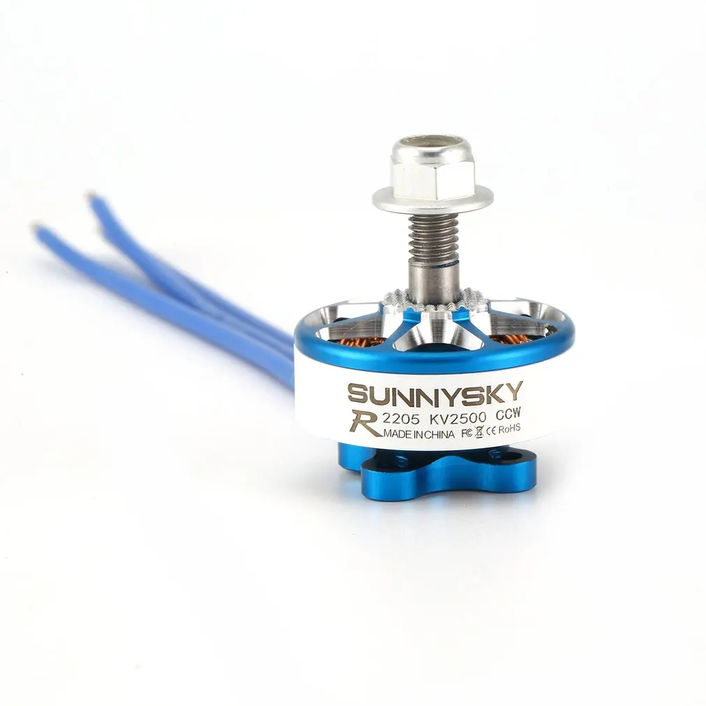 E-R2205 3-4S 2500KV/2300KV/2580KV легкий бесщеточный двигатель CCW/CW для радиоуправляемого дрона FPV гоночный Квадрокоптер планер Запчасти для самолетов