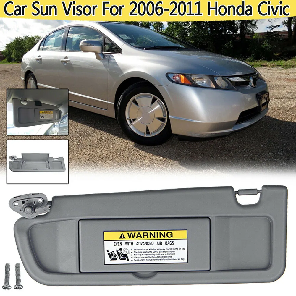 Hot Car Sun Visor Front Left Driver Side for Honda Civic 2006 2011 J99Side Window Sunshades