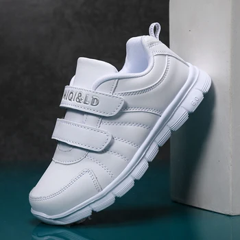 

2020 Autumn Boys Casual Shoes School White Children Girls Flats Sneakers Comfortable Teenager Sport Shoes Children Fashion Shoes