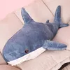 60/80/100CM Big Shark Plush Toy Soft Stuffed speelgoed Animal Reading Pillow for Birthday Gifts Cushion Gift For Children ► Photo 3/5